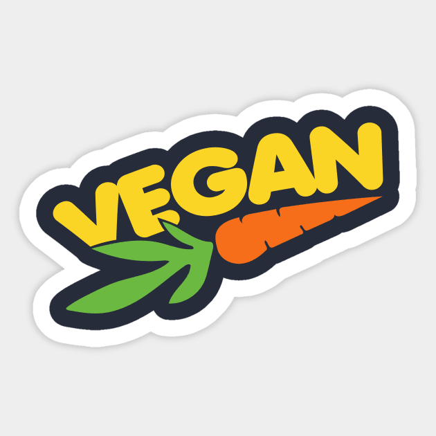 Vegan Sticker by bubbsnugg